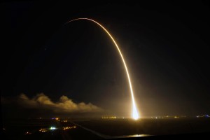 SpaceX Falcon 9 Dragon Spacecraft launched from Cape Canaveral. Photo Credit: Wired.com
